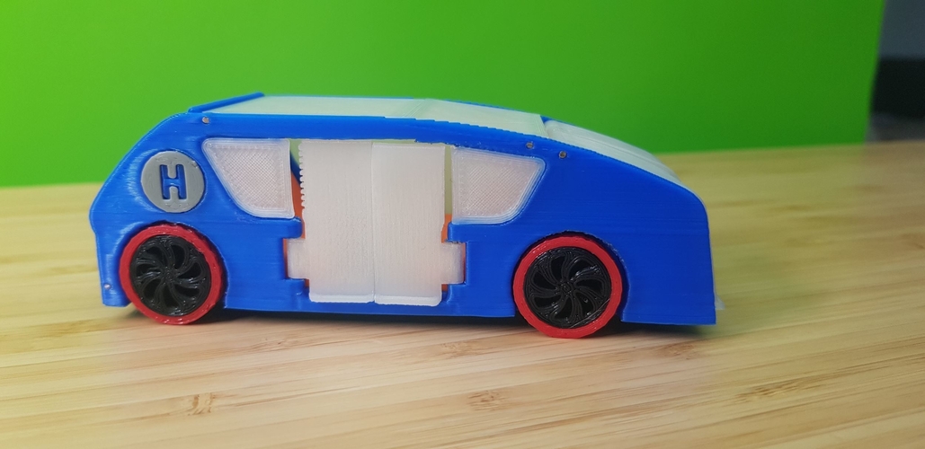 Autonomous Hydrogen Fuel Cell Concept Car “Autonomus“ 3D Print 471741