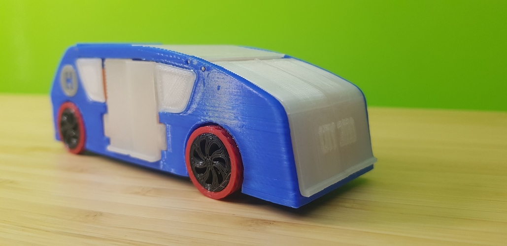Autonomous Hydrogen Fuel Cell Concept Car “Autonomus“ 3D Print 471742