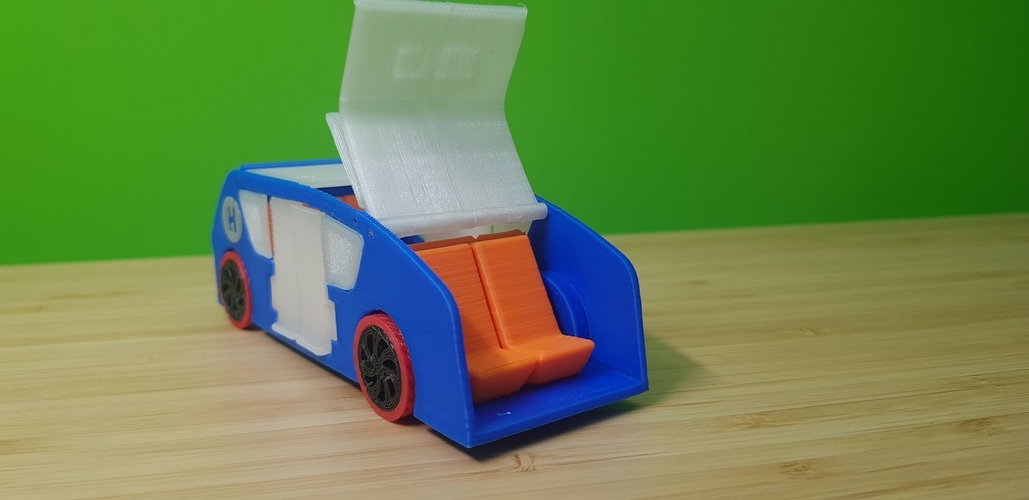 Autonomous Hydrogen Fuel Cell Concept Car “Autonomus“ 3D Print 471744