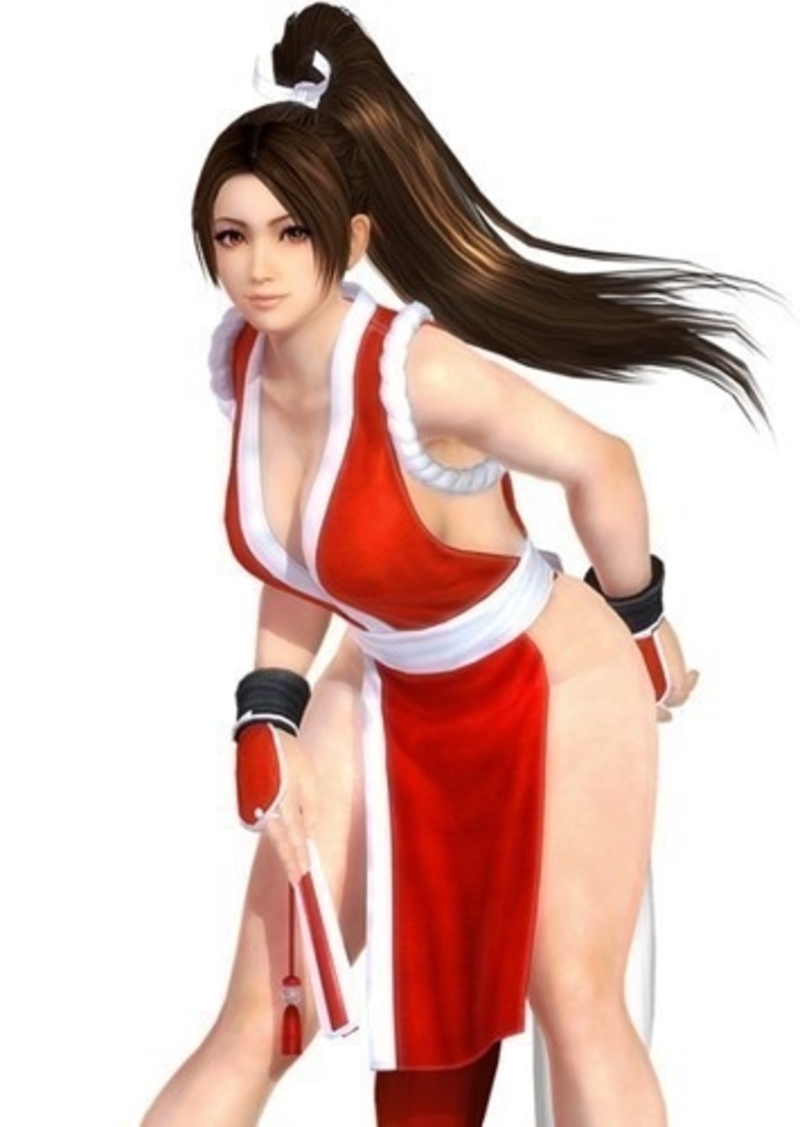 MAI SHIRANUI Figure  Cutted Version. 