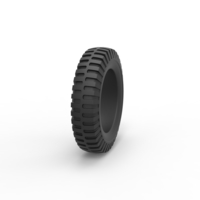 Diecast military tire 3 Scale 1 to 10 - Thumbnail 3