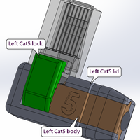 90 Degree Lan Cable jacket - Thumbnail 3