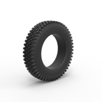 Diecast military tire 4 Scale 1 to 10 - Thumbnail 2