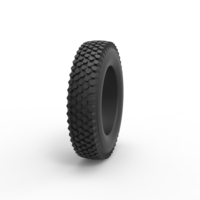 Diecast military tire 4 Scale 1 to 10 - Thumbnail 3