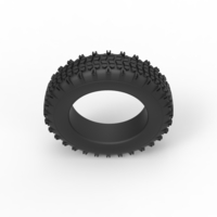 Diecast offroad tire 27 Scale 1 to 10 - Thumbnail 6