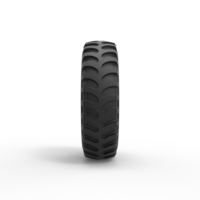 Diecast military truck tire 3 Scale 1 to 10 - Thumbnail 4
