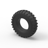 Diecast military truck tire 3 Scale 1 to 10 - Thumbnail 7