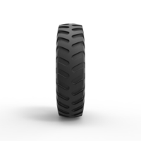 Diecast military truck tire 4 Scale 1 to 10 - Thumbnail 4