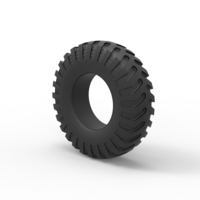 Diecast military truck tire 4 Scale 1 to 10 - Thumbnail 7