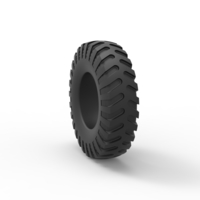 Diecast military truck tire 4 Scale 1 to 10 - Thumbnail 8