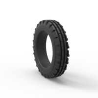 Diecast tractor front tire Scale 1 to 10 - Thumbnail 8