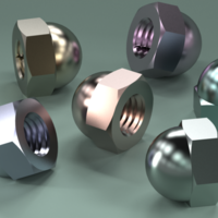  DIN 1587 M8 - Thumbnail 1