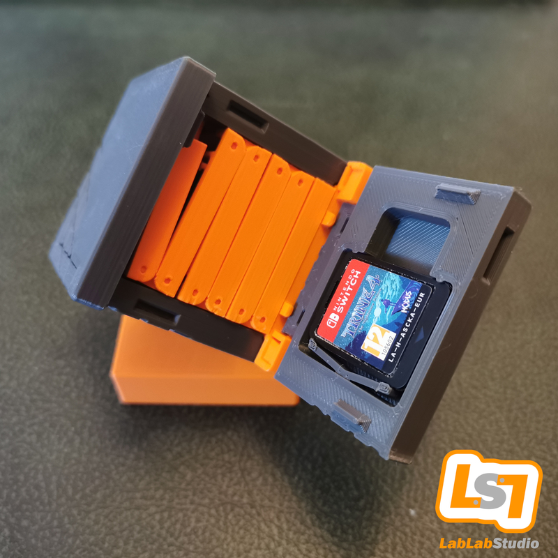 12 HOLDERS IN 1 STORAGE CUBE FOR NINTENDO SWITCH GAME CARTRIDGES