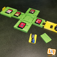 12 HOLDERS IN 1 STORAGE CUBE FOR NINTENDO SWITCH GAME CARTRIDGES - Thumbnail 5