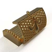 bracelet clasp_ lock12mm X 24mm - Thumbnail 3