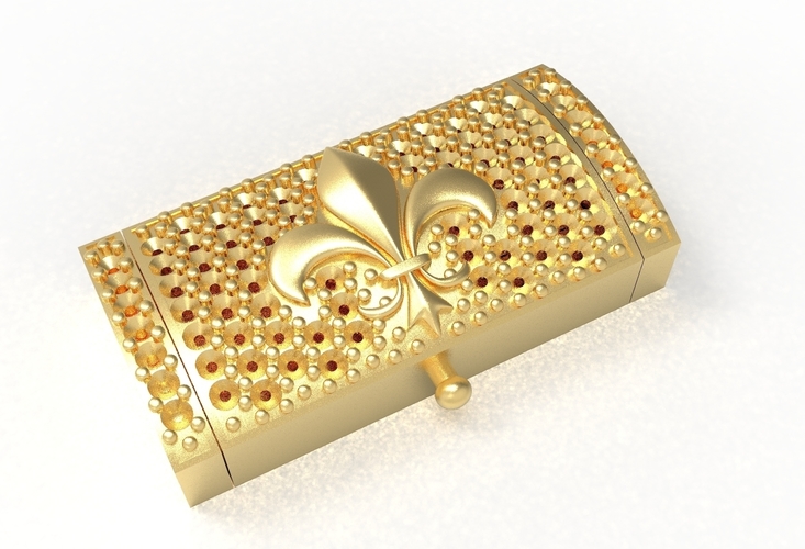 bracelet clasp_ lock12mm X 24mm 3D Print 472254