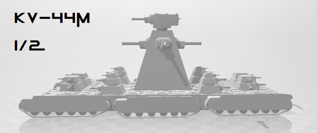 KV-44 LEGACY : 3D MODEL COLLECTION 3D Print 472275