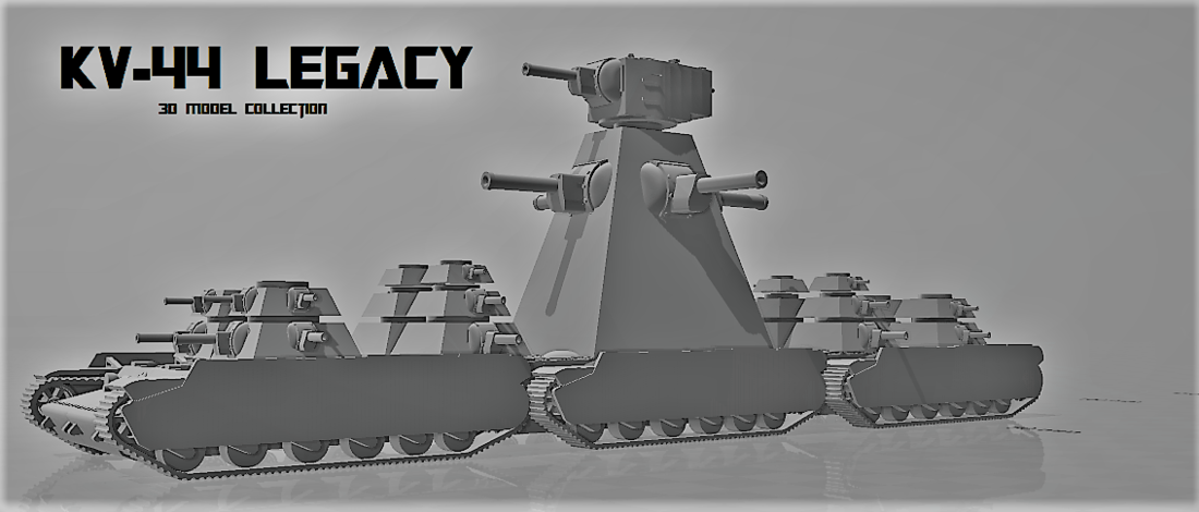 KV-44 LEGACY : 3D MODEL COLLECTION 3D Print 472278