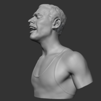 Freddie Mercury 3D print model - Thumbnail 6