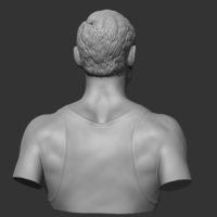 Freddie Mercury 3D print model - Thumbnail 7