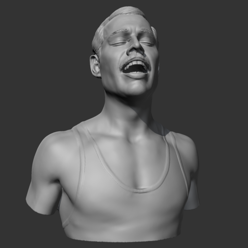 Freddie Mercury 3D print model