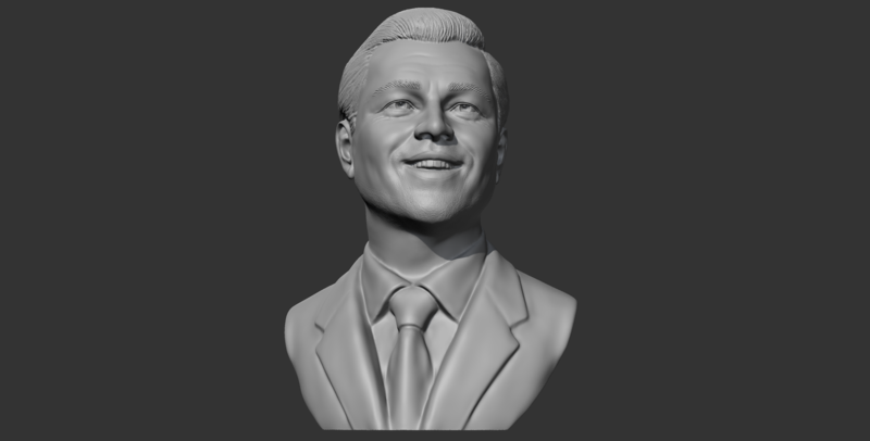 Leonardo Dicaprio 3D print model