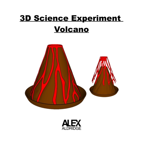 3D Science Experiment Volcano 3D Print 472482
