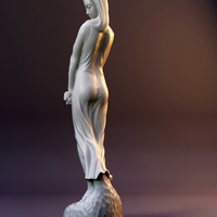 girl statue - Thumbnail 3