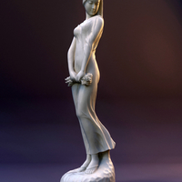 Small girl statue 3D Printing 472683