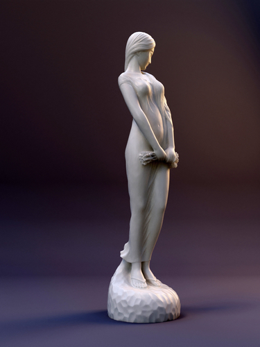 girl statue 3D Print 472684