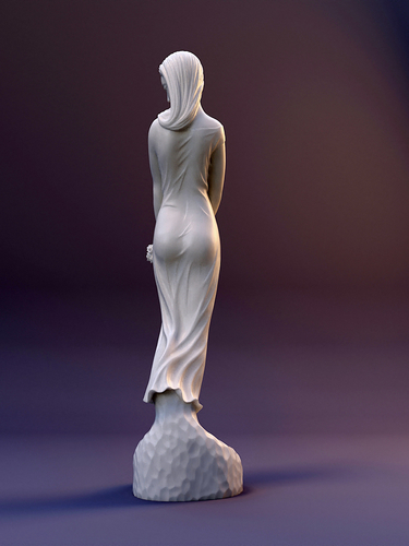 girl statue 3D Print 472686