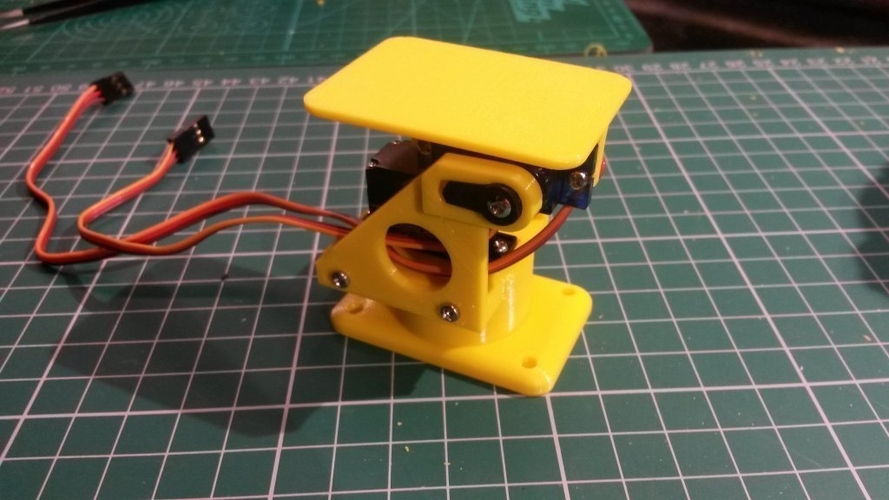 Mobius Pan & Tilt with 9gram servos