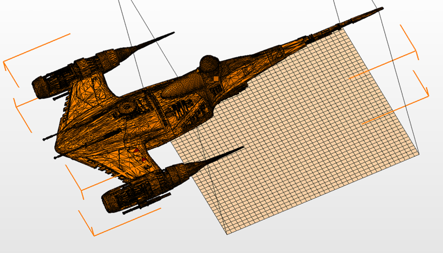 Madalorian N1. Custom Naboo Starfighter 3D Print 472773