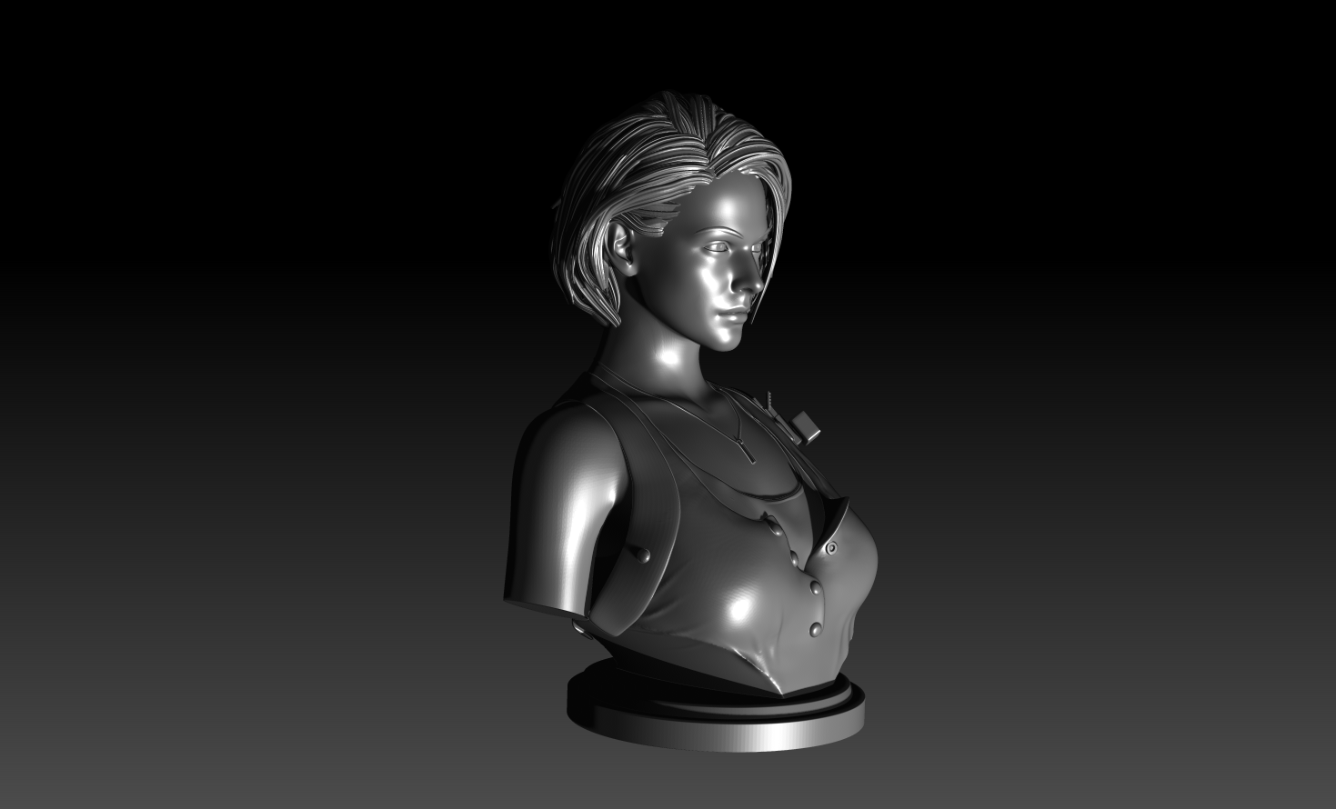 Jill Valentine Resident Evil - STL 3D print files