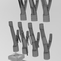 3d printable Carotid artery stenting procedure diorama  - Thumbnail 10