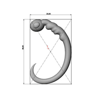 Morphogenesis of an embryos nervous system 3D print model - Thumbnail 5