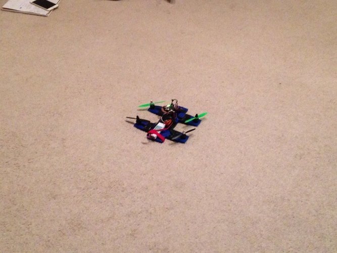 Blue Dog V3 : Unibody Quadcopter 3D Print 47285