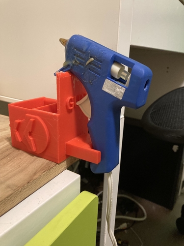Hot Glue Gun Holder 3D Print 472870