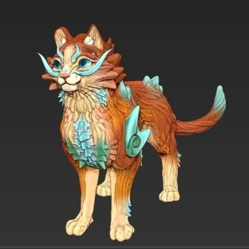 Chinese dragon cat