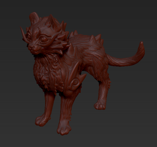 Chinese dragon cat 3D Print 472964