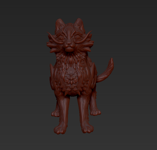 Chinese dragon cat 3D Print 472965