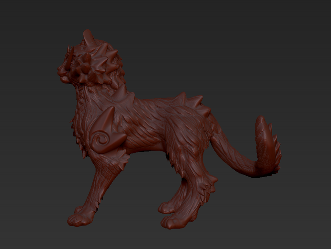 Chinese dragon cat 3D Print 472966