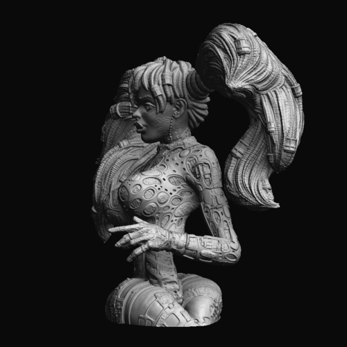 cybergirl Vega 3D Print 473076