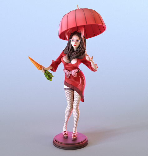 bunny-girl Lia 3D Print 473136