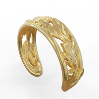 leaf ring - Thumbnail 2