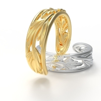 leaf ring - Thumbnail 5