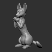 Fantasy mouse holding sphere - Thumbnail 2