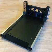 Small Flashforge/Replicator Z-Axis Gantry Ribcage 3D Printing 47350