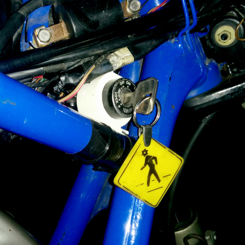 Yamaha XJ600 In-Frame Ignition Mount