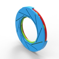 iris diaphragm mechanism - Thumbnail 15